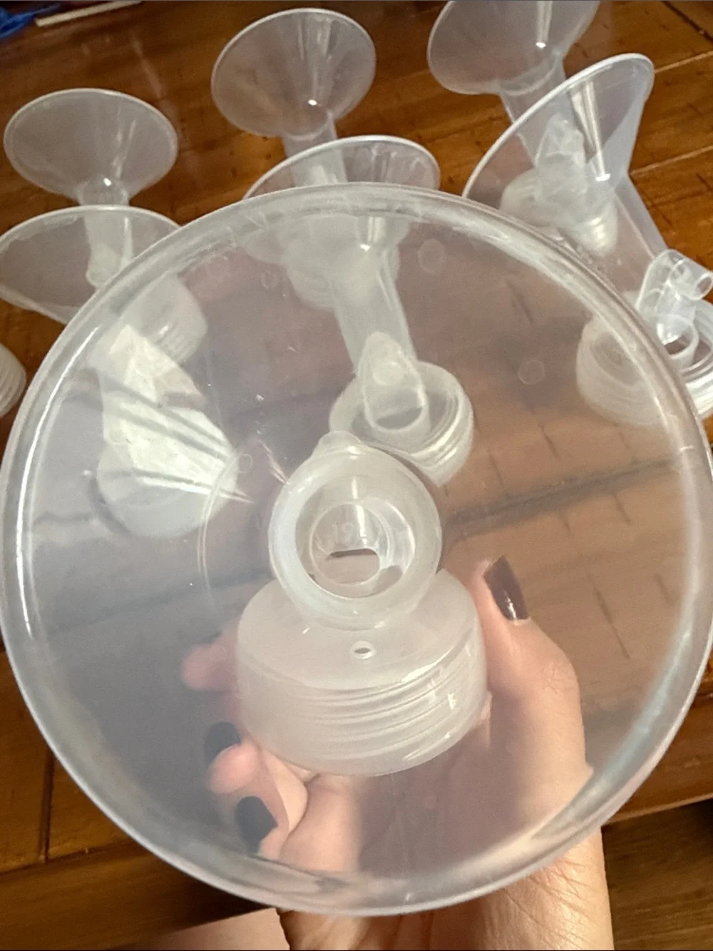 Breast shields 4 sets various sizes